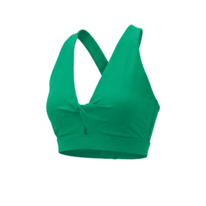 FIERCE Mini — Top Escote en V Drapeado